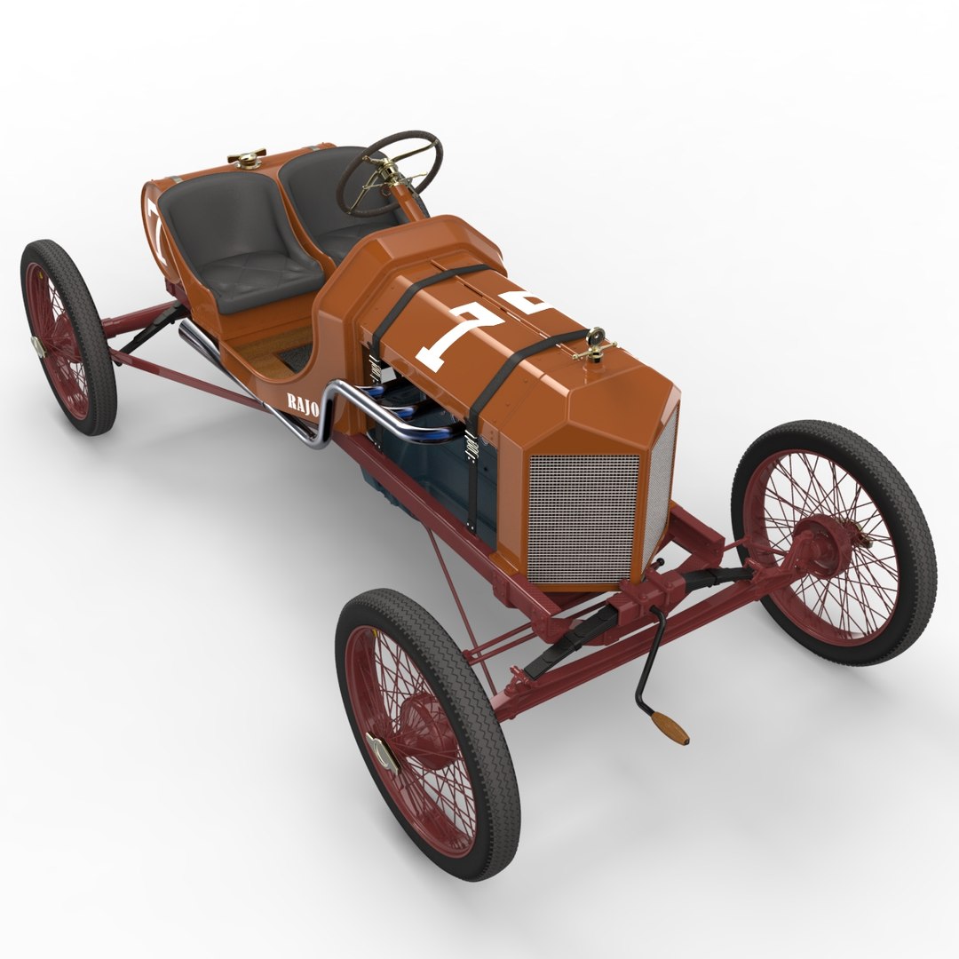 3d Model T Dirt Track Racer