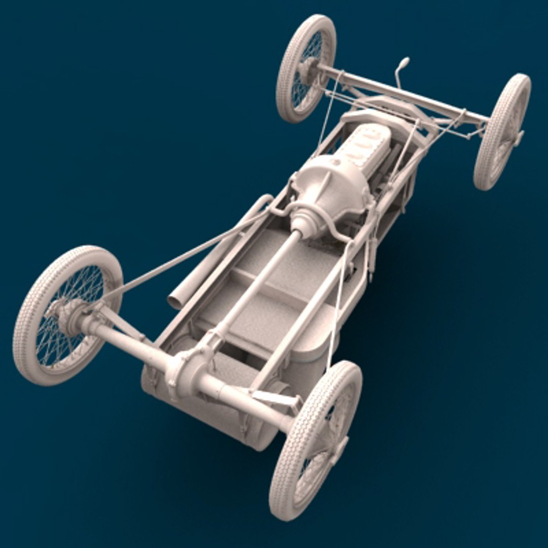 3d Model T Dirt Track Racer