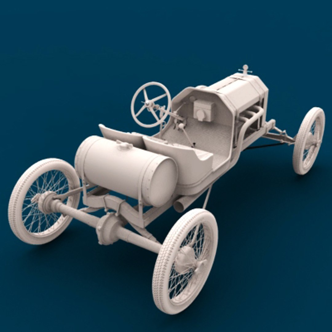 3d Model T Dirt Track Racer