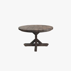 3D Medieval Table 06