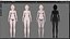Bikini 0006 - UE5 - Unity - Blender - Animated - Realistic Female Character