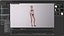 Bikini 0006 - UE5 - Unity - Blender - Animated - Realistic Female Character