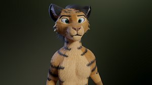 Deimos Anthro Tiger