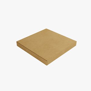 3D 4-inch Kraft Paper Pizza Box