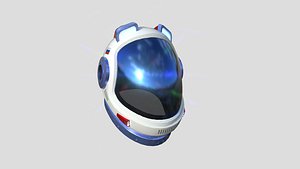 3D model Astronaut Helmet B10 Russian - Character Design Fashion