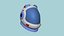 3D model Astronaut Helmet B10 Russian - Character Design Fashion