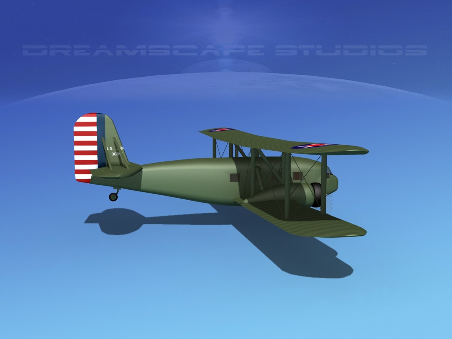 3d Propellers Curtiss Condor Model