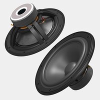High Power Speaker Woofer Component