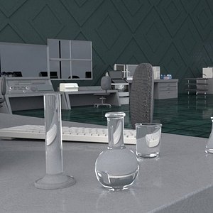 Laboratory Environment with lab equipment