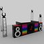DJ Booth 3D model