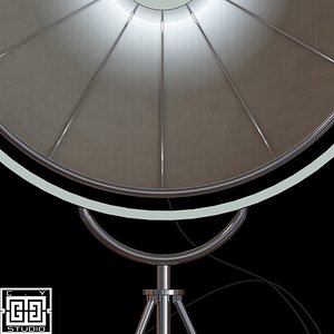fortuny lamp 3d model