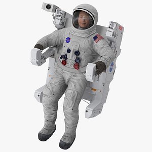 astronaut spacesuit a7l manned model