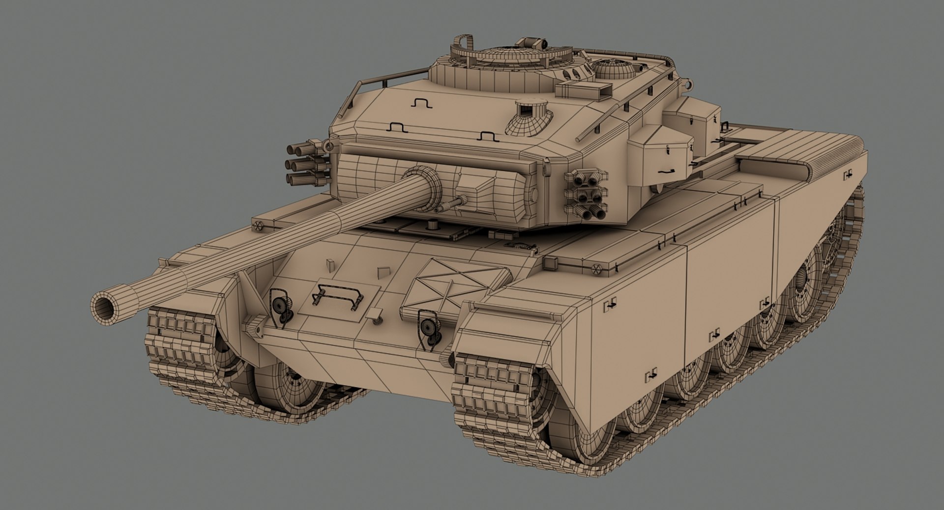 ww2 centurion mk5 tank obj