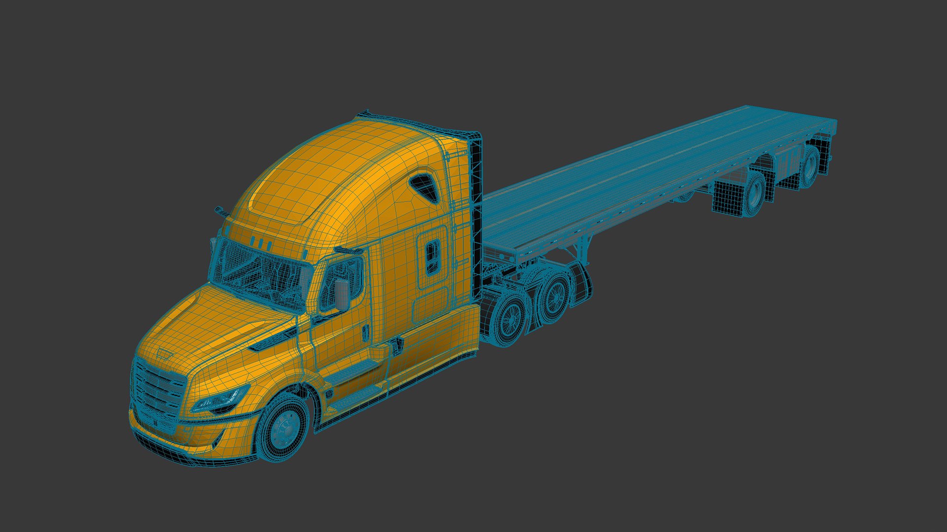 Semi Truck Sleeper Cab Generic Flat Trailer 01 3D https://p.turbosquid.com/ts-thumb/n9/0h5FXl/xK/semitrucksleepercabgenericflattrailer01_05/jpg/1784068150/1920x1080/fit_q87/862316c986f9bb28ff06ea9062172372769a95b3/semitrucksleepercabgenericflattrailer01_05.jpg
