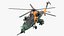 T129 ATAK Grüner Hubschrauber manipuliert