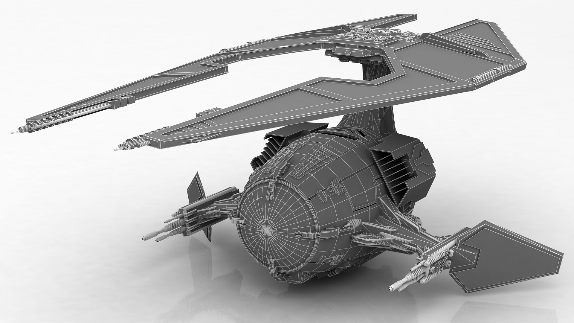 3d Model Army Scifi Fighter T - Turbosquid 1626416