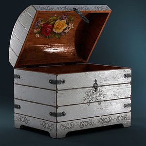 Wood chest