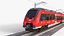 Bombardier TALENT Train Regodb RiggedAnimated