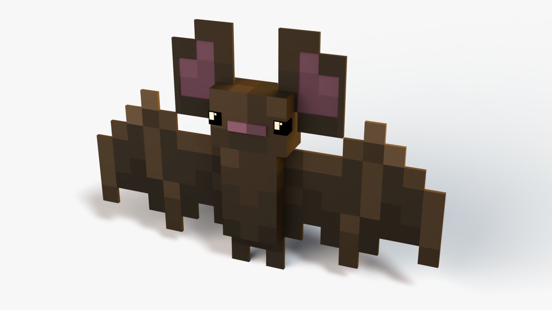 Minecraft Bat Model - TurboSquid 2476380