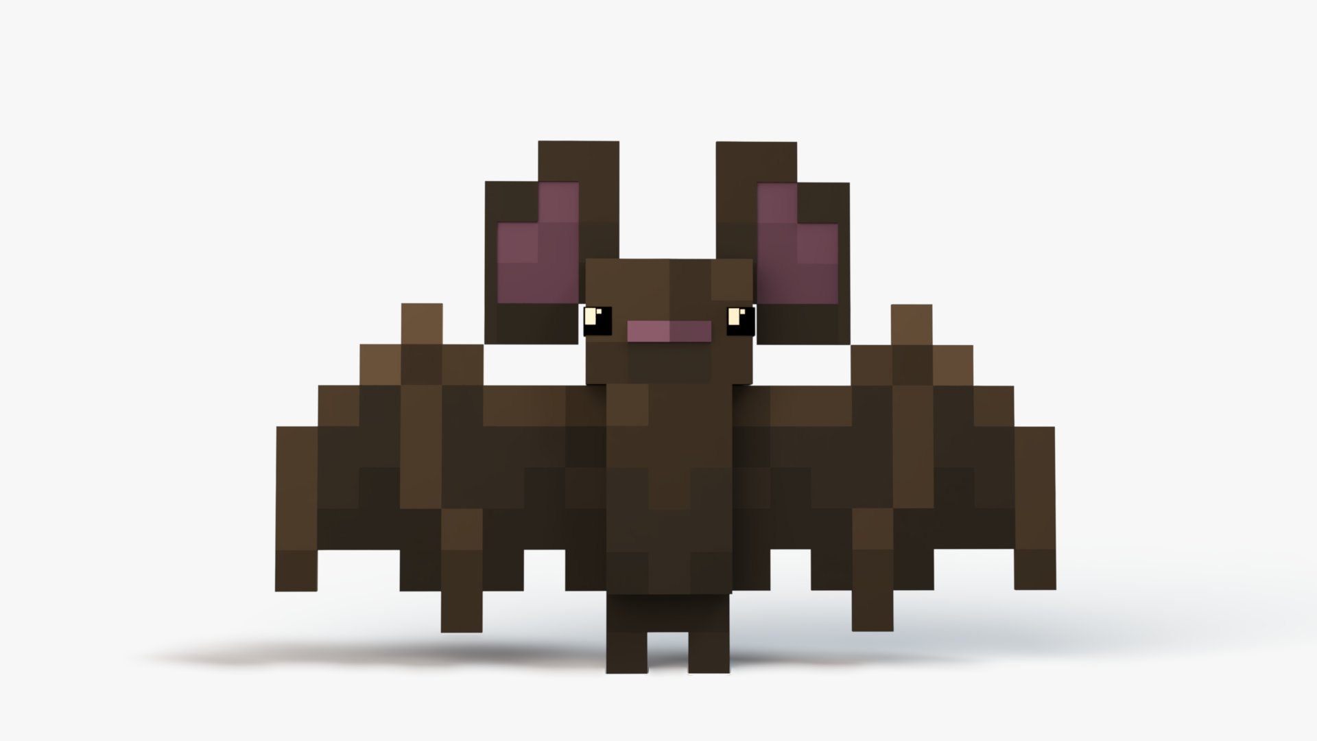 Minecraft Bat Model - TurboSquid 2476380