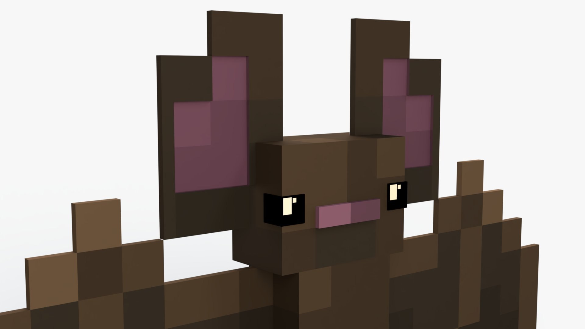 Minecraft Bat Model - TurboSquid 2476380