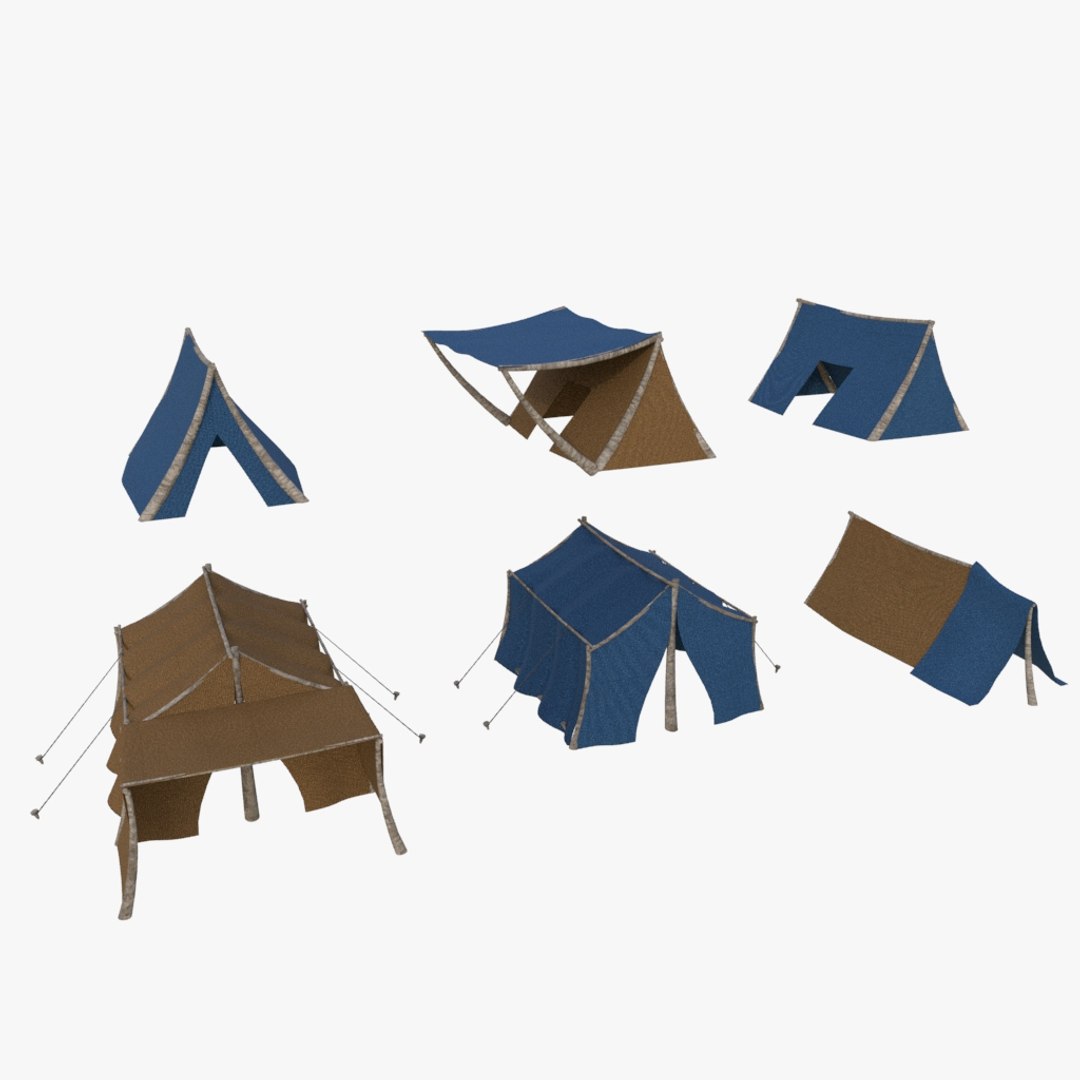 3D Model Tents - TurboSquid 1898828
