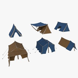 3D model Tents