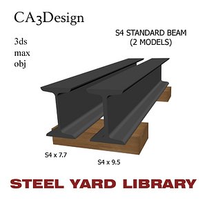 maya s4 standard beam steel