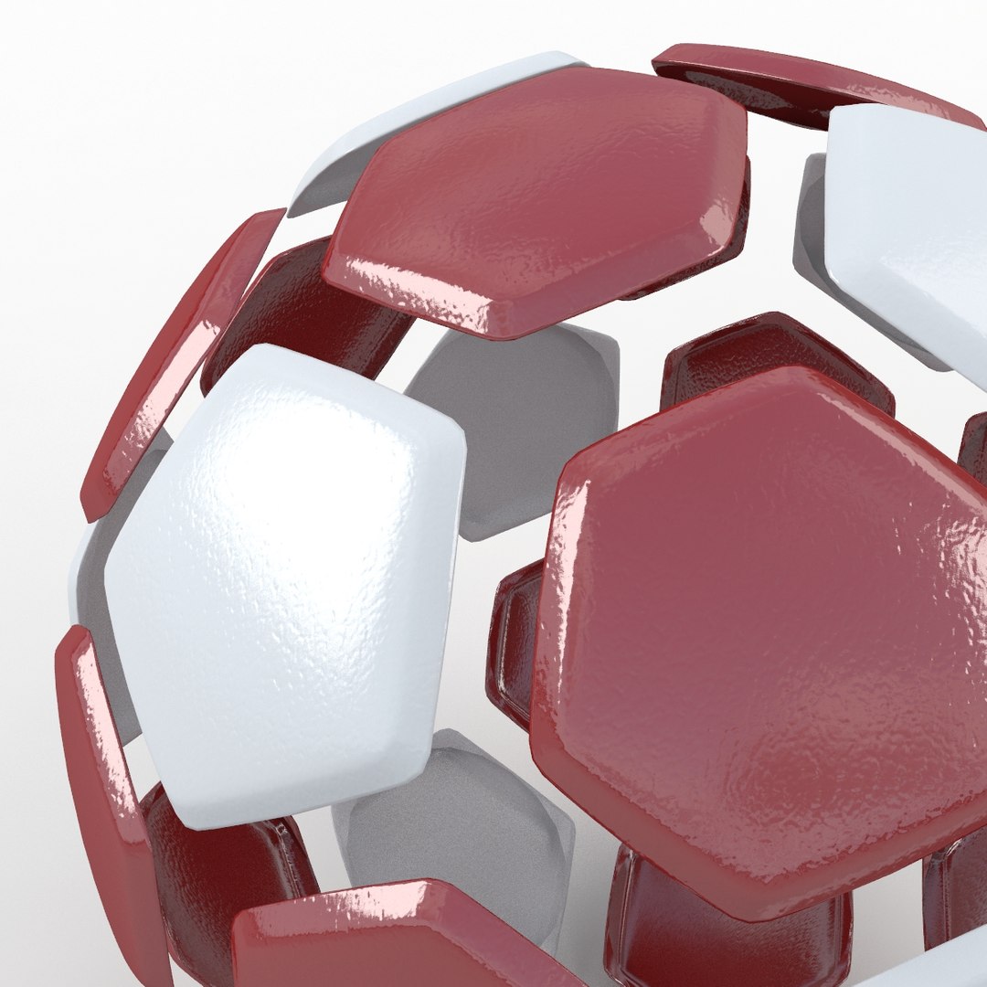 Soccer Ball White Dxf