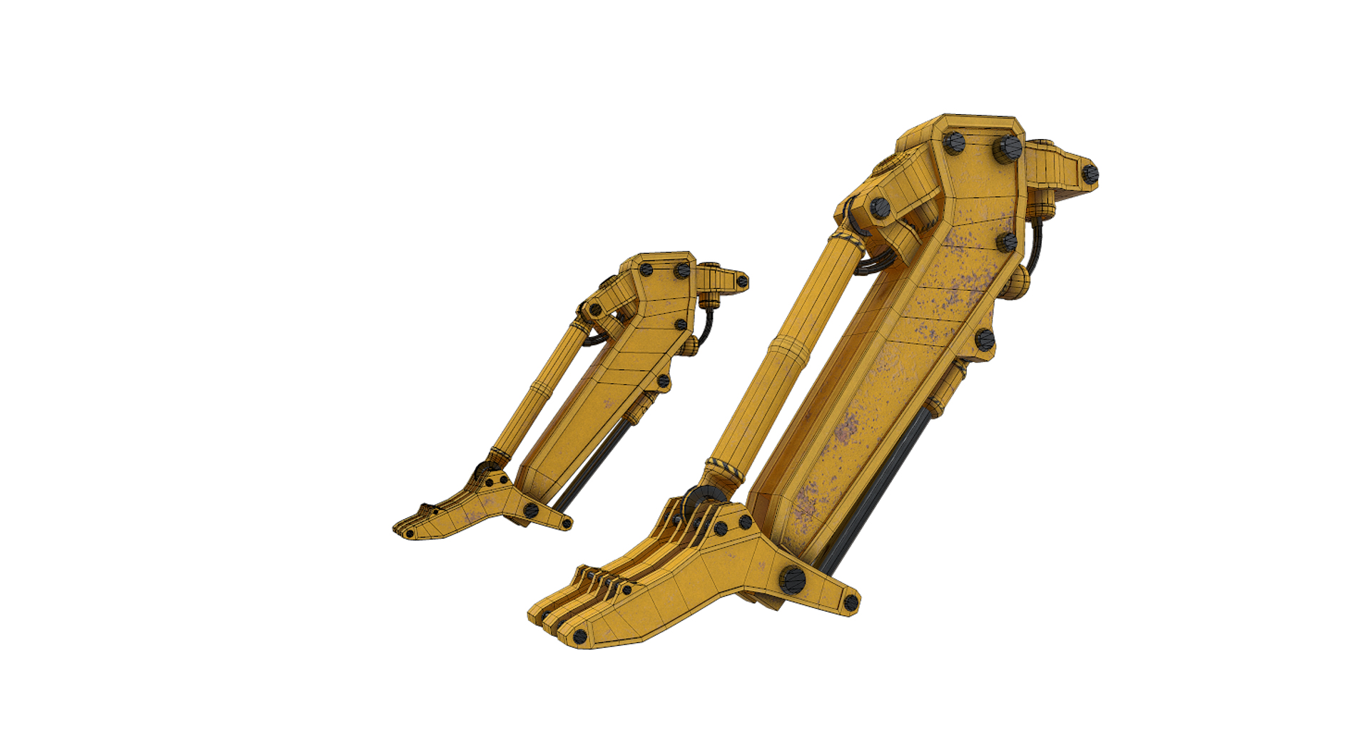 3D sci fi construction mech - TurboSquid 1376640
