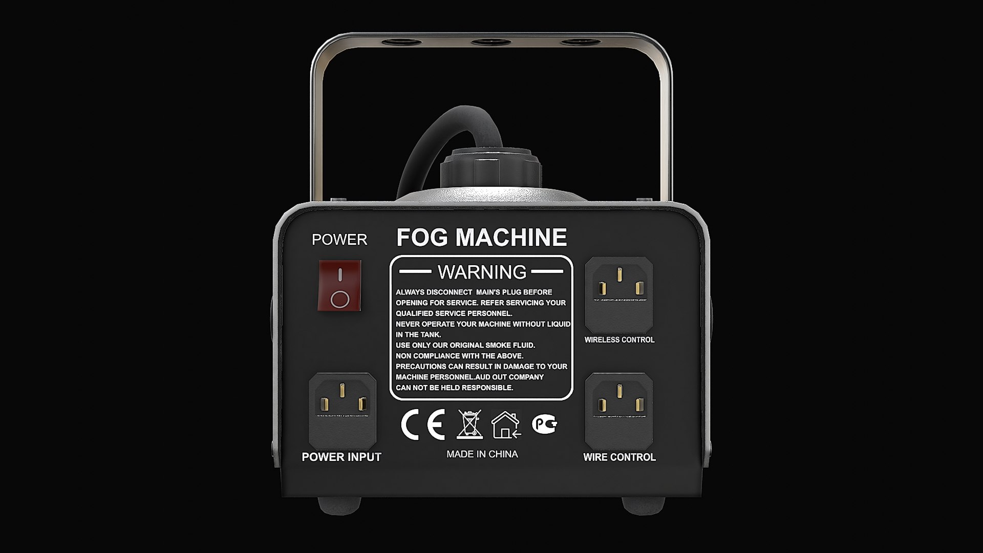 3D Fog Machine SHOWLIGHT FOG-900 - TurboSquid 2342892