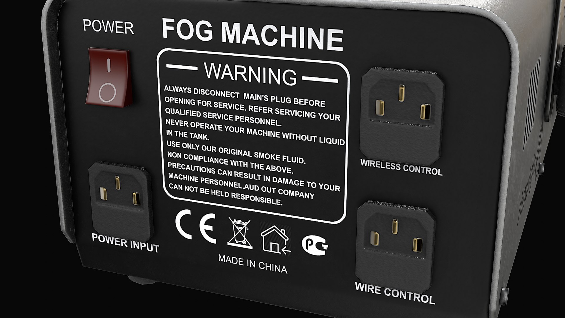 3D Fog Machine SHOWLIGHT FOG-900 - TurboSquid 2342892