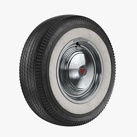 Vintage Wheel And Tire