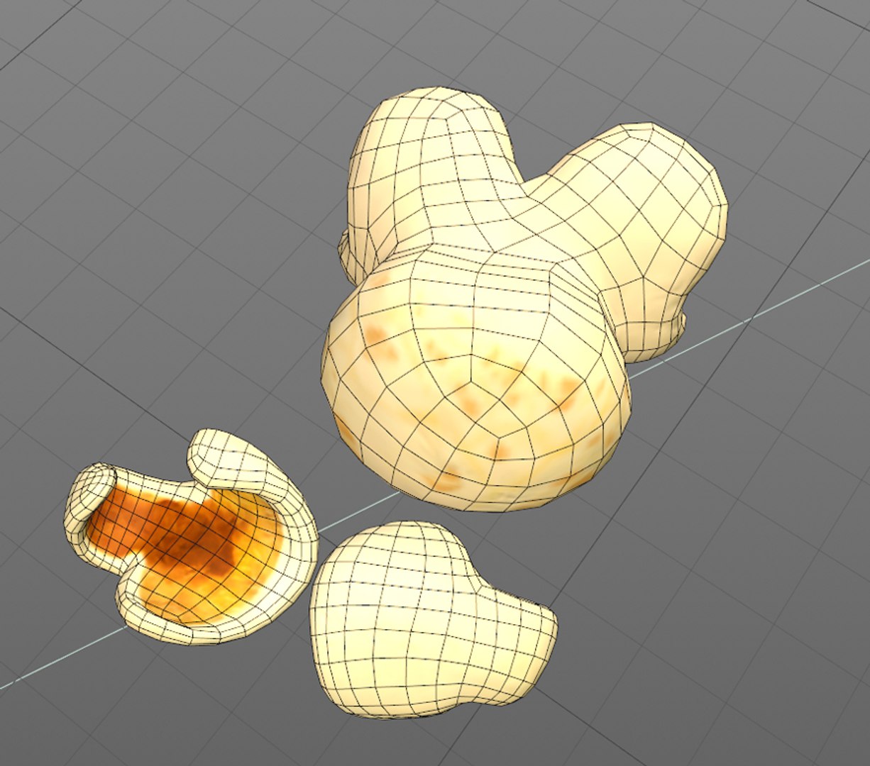3d Box Pop Corn