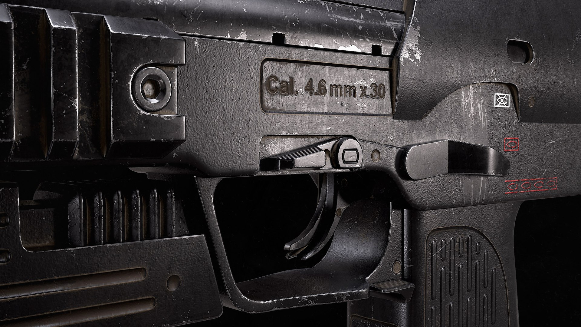 Heckler Koch MP7 A1 3D Model - TurboSquid 2069335