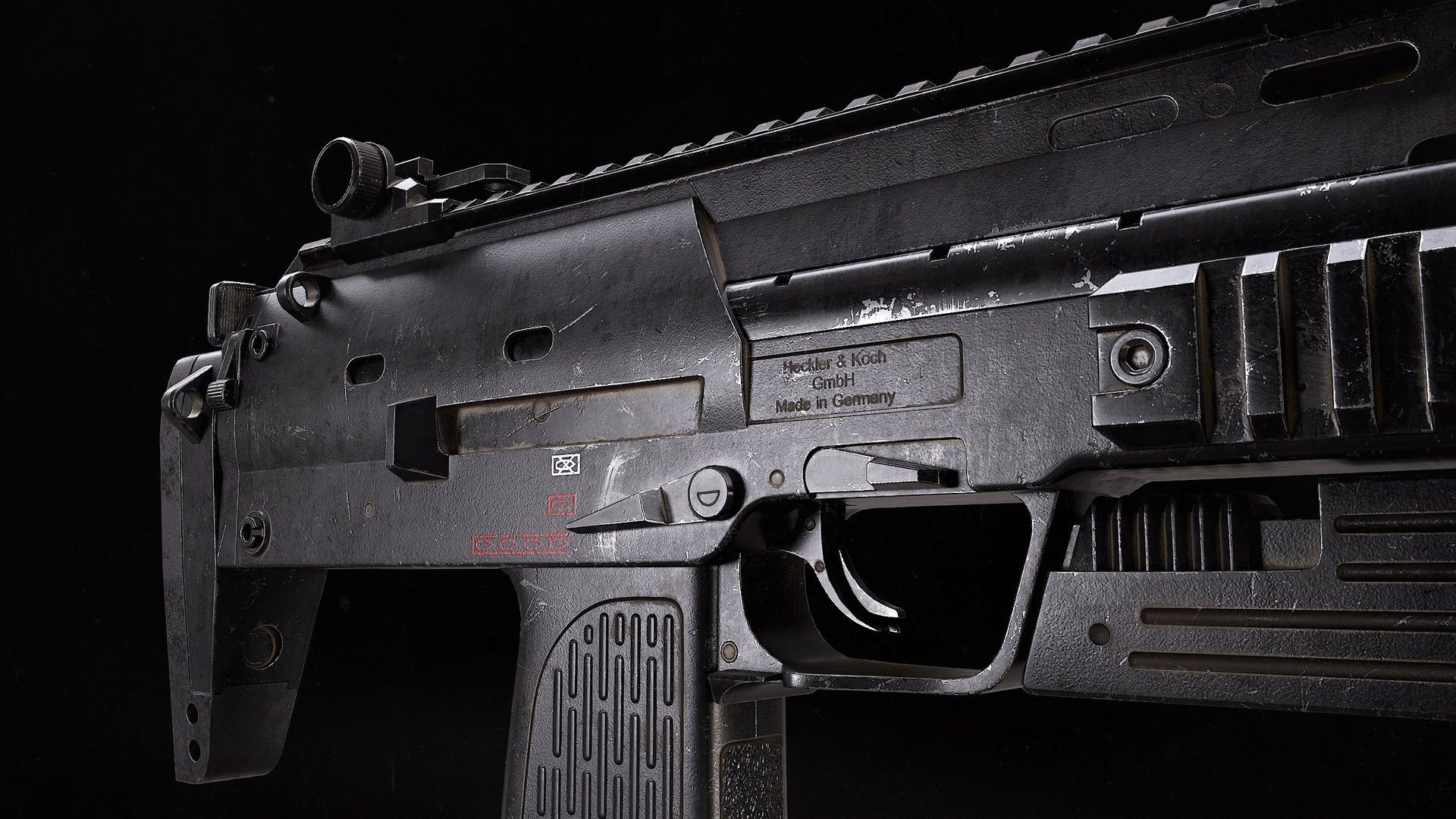 Heckler Koch MP7 A1 3D Model - TurboSquid 2069335