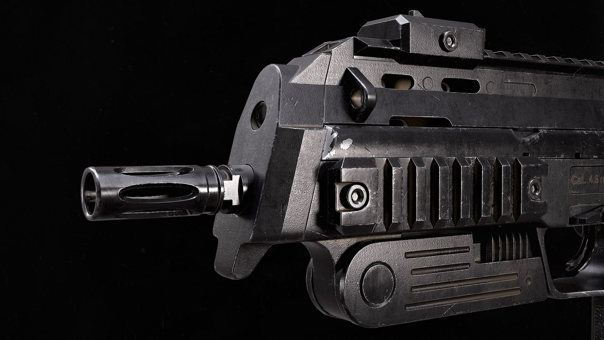Heckler Koch MP7 A1 3D Model - TurboSquid 2069335