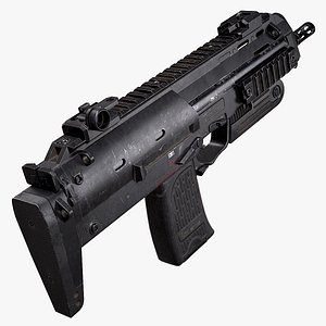 Heckler  Koch MP7 A1 3D model