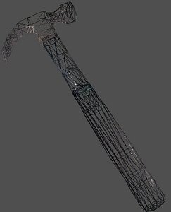 free hammer tool 3d model