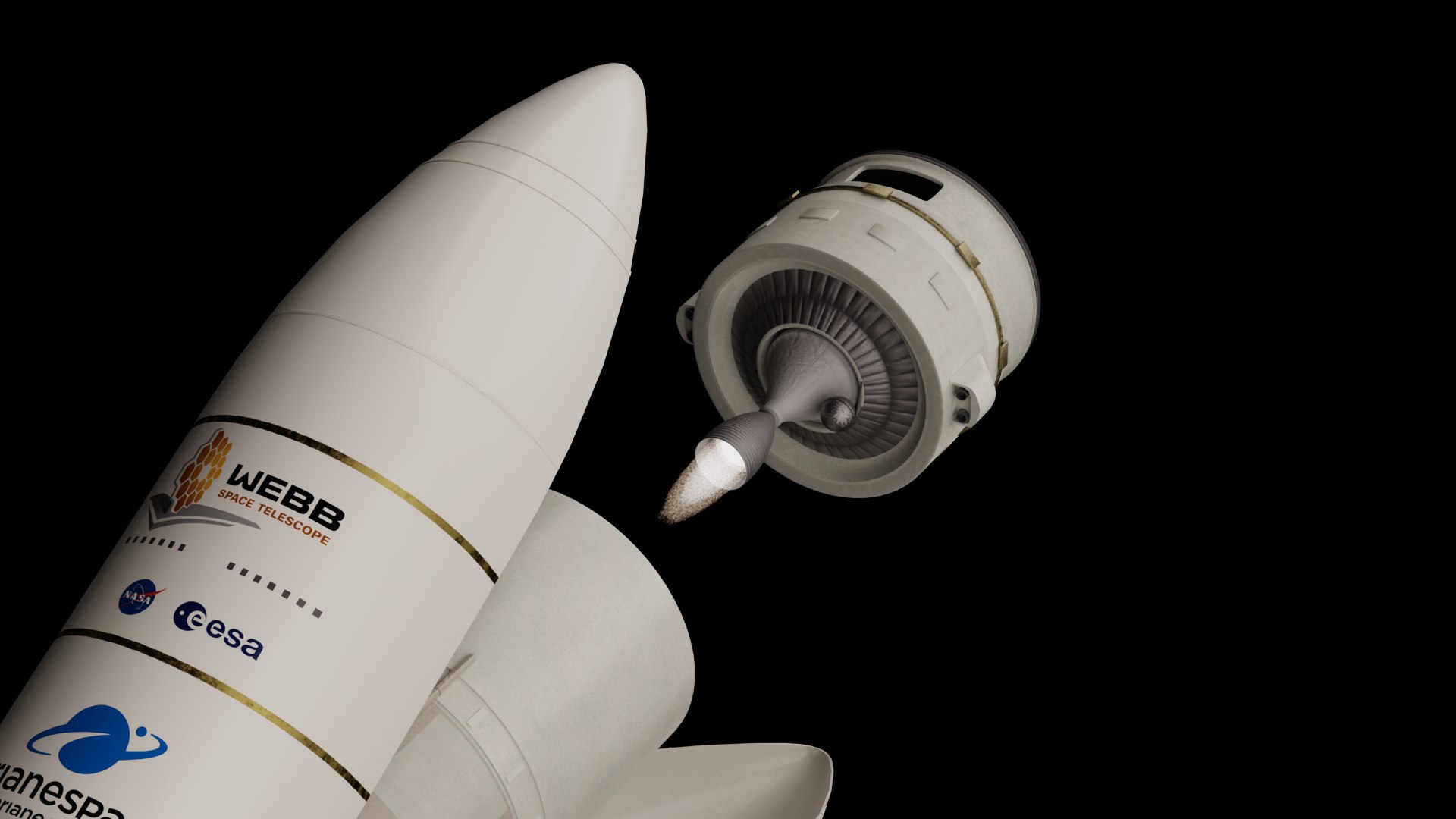 3D Ariane-5 Rocket - TurboSquid 1843013