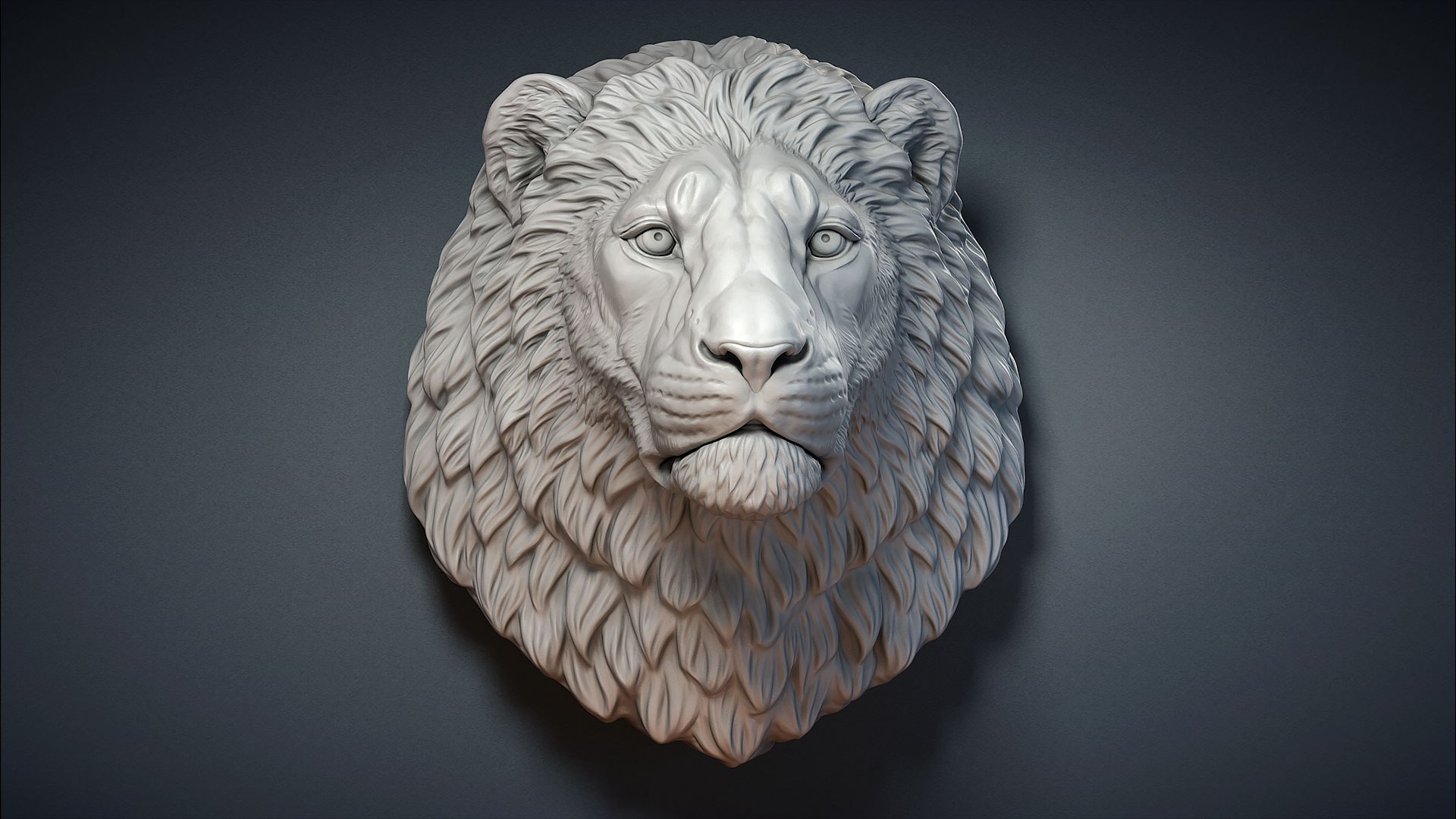 Lion Head Sculpture Proud Animal 3D https://p.turbosquid.com/ts-thumb/n9/hTD5W8/E3/lionheadsculpture3dmodel001/jpg/1658949256/1920x1080/fit_q87/765ff8a7cd192e3449a9c43860da18044e3af45b/lionheadsculpture3dmodel001.jpg
