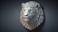 Lion Head Sculpture Proud Animal 3D