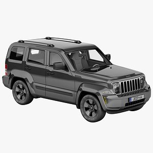 jeep liberty 3d model