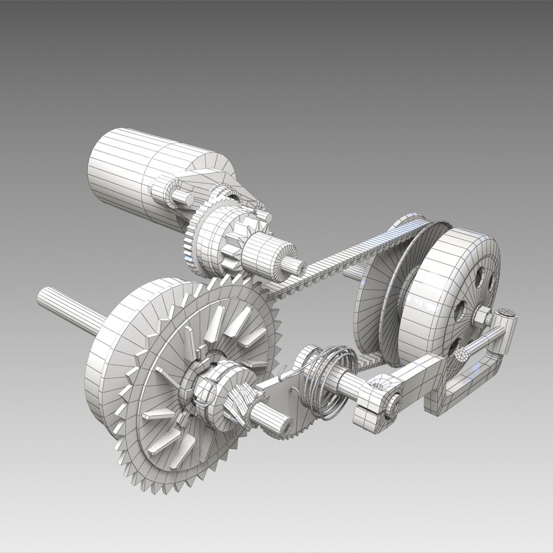 3d Model Variator Scooter
