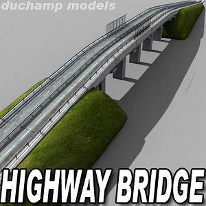 3d highway bridge