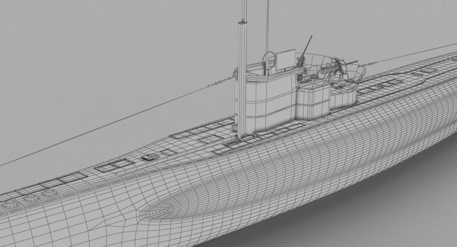 3D model viic u-boat uboat - TurboSquid 1431172