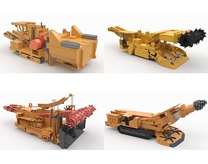 Collection of Mining and Tunneling Equipments