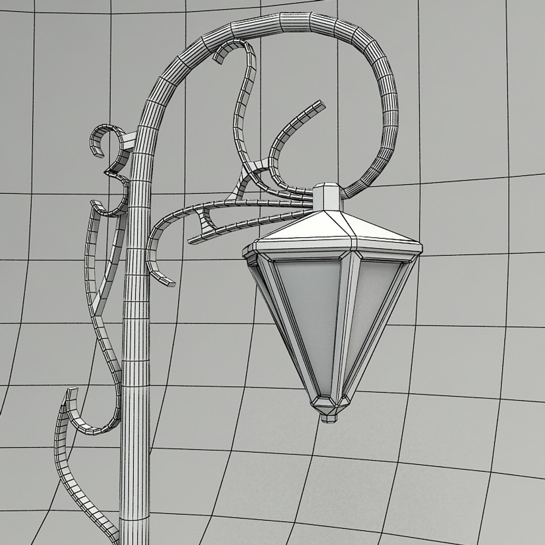 3d model street light streetlights