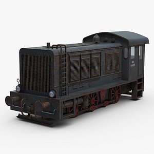 3D WR 360 C12 Locomotive model