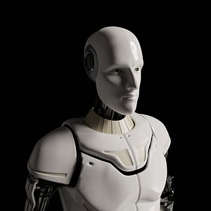 Futuristic Cyborg 3D